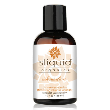 Sliquid Organics Sensation Warming Lubricant 4.2 oz.