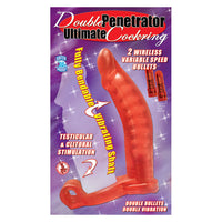 Double Penetrator Bendable C-Ring (Red)