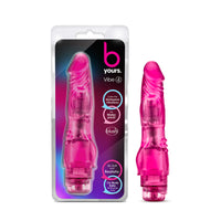 Blush B Yours Vibe 4 Realistic 8 in. Vibrating Dildo Pink