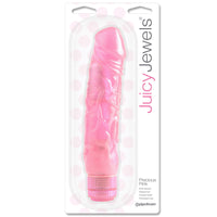 Pipedream Juicy Jewels Precious Pink Flexible Realistic Vibrator Pink