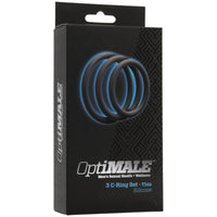OptiMALE ñ 3 C-Ring Set ñ Thin Slate