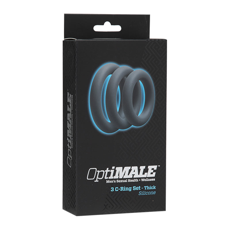 OptiMALE ñ 3 C-Ring Set ñ Thick Slate