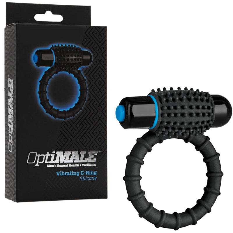 OptiMALE ñ Vibrating C-Ring Black