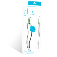 Glas 8.25 in. Glass Naturals Chili Pepper Dildo