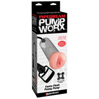 Pipedream Pump Worx Fanta Flesh Pussy Pump Beige/Clear