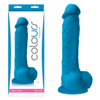 Colours Pleasures 8 in. Dildo Blue