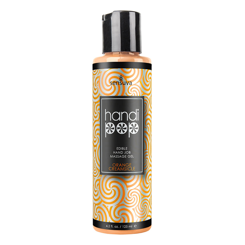 Handipop Orange Creamsicle Hand Job Massage Gel 4.2oz Bottle