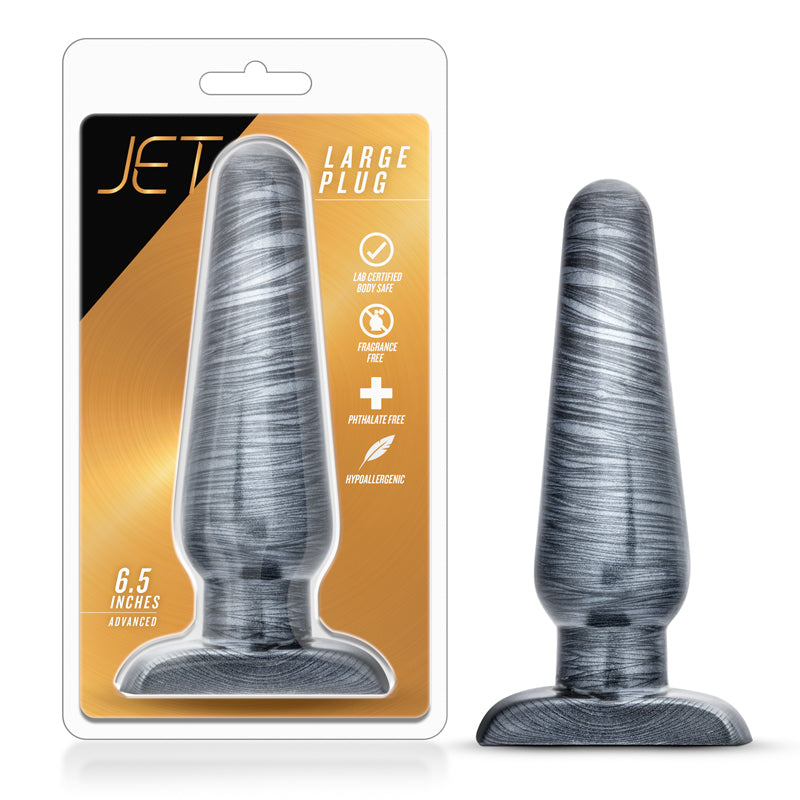 Blush Jet Large Plug Carbon Metallic Black