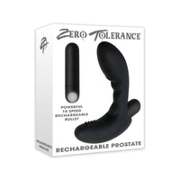 Zero Tolerance Eternal P-Spot Rechargeable Vibrating Prostate Massager Black