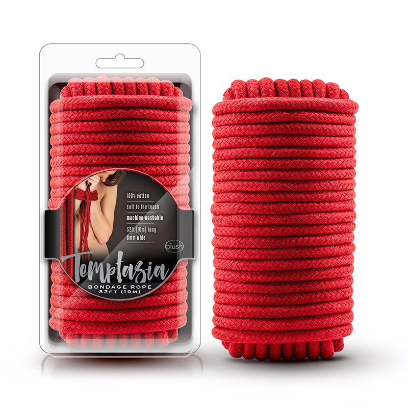 Temptasia Bondage Rope 32ft Red