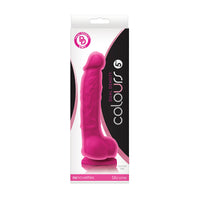 Colours Dual Density 5 in. Dildo Pink