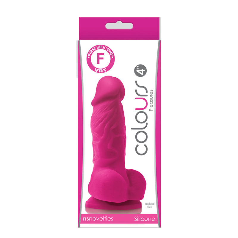 Colours Pleasures 4 in. Dildo Pink