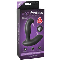 Pipedream Anal Fantasy Elite Collection Rechargeable Vibrating Silicone Electro Stim Prostate Vibe Black