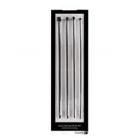 Ouch! Urethral Sounding 4-Piece Silicone Dilator Set Black