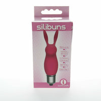 The 9's Silicone Bunny Bullet Pink