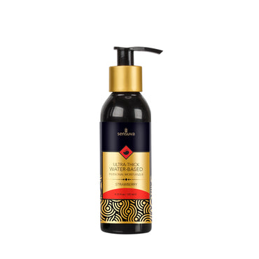 Sensuva UltrañThick Water-Based Personal Moisturizer - Strawberry 4 fl. oz. Bottle