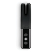 Le Wand Chrome Deux Rechargeable Silicone Mini Vibrator Black