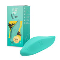 ROMP Wave Rechargeable Silicone Lay-On Vibrator Mint