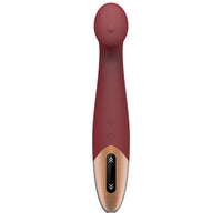 Tethys Touch Panel G-Spot Vibrator Wine Red