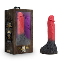 Blush The Realm Lycan 10.5 in. Silicone Lock On Fantasy Werewolf Dildo Red