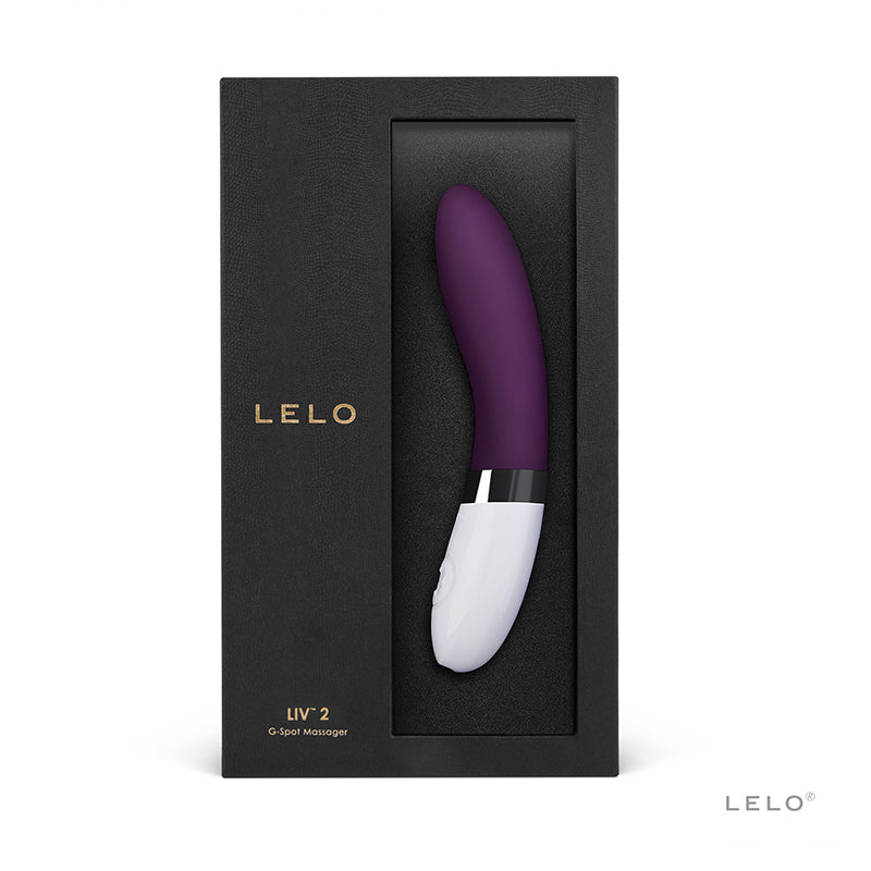 LELO LIV 2 Rechargeable G-Spot Vibrator Plum