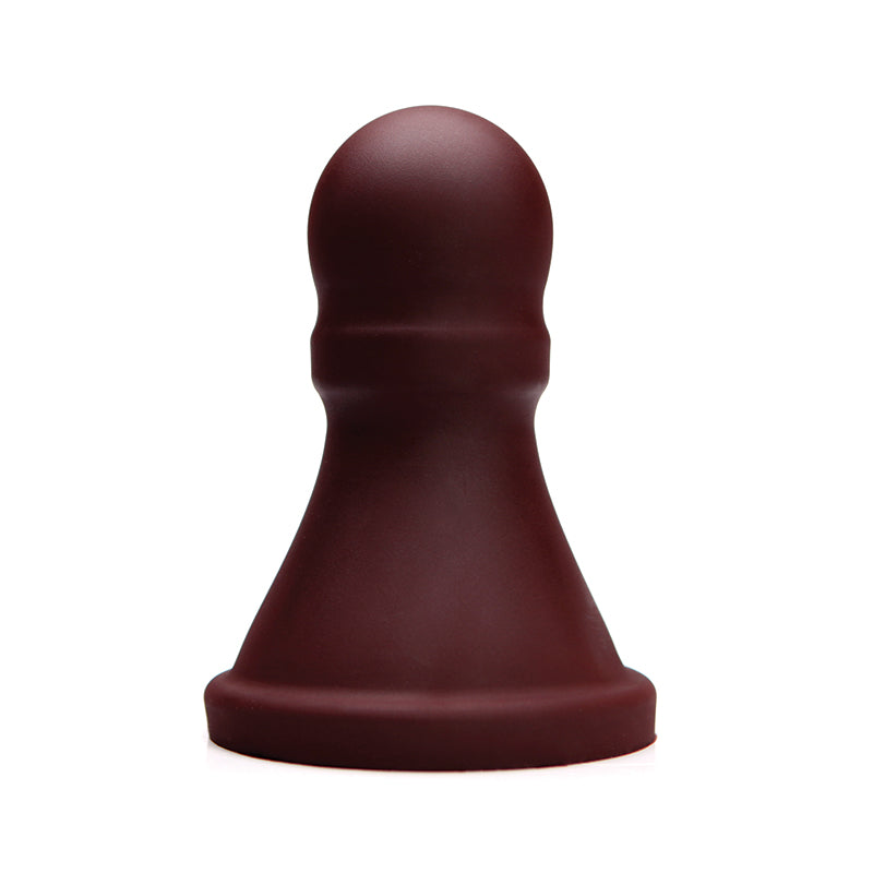 Tantus The Pawn Firm Dildo Burgundy BOX