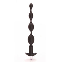 Tantus Vibrating Progressive Beads Black