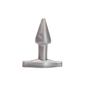 Tantus Stud Plug Silver