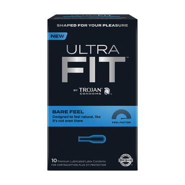 Trojan Ultrafit Bare Feel 10ct