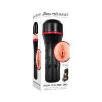 Zero Tolerance Pop On The Go Realistic Vagina Stroker Beige