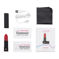 Lovense Exomoon Bluetooth Mini Lipstick Vibrator