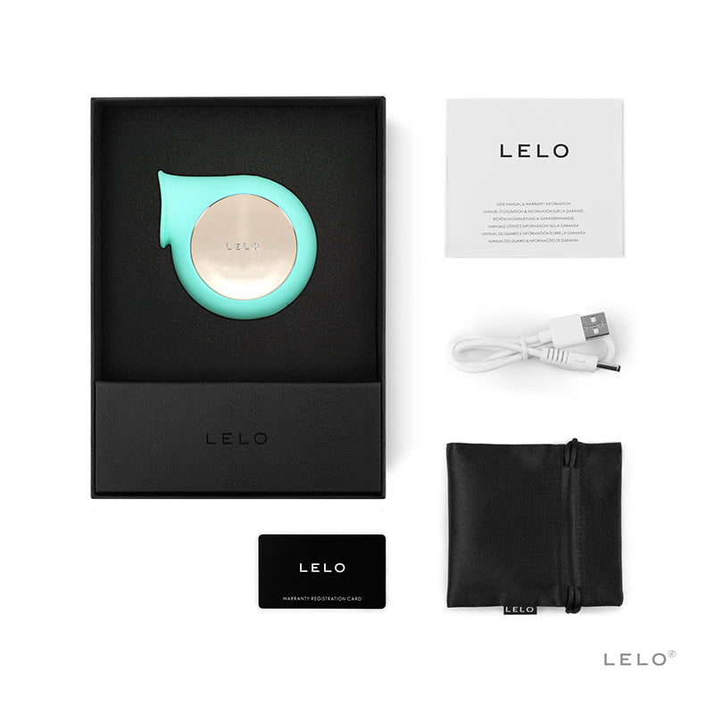 LELO SILA CRUISE Rechargeable Sonic Clitoral Stimulator Aqua