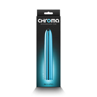 Chroma Rechargeable Vibe 7 in. Teal