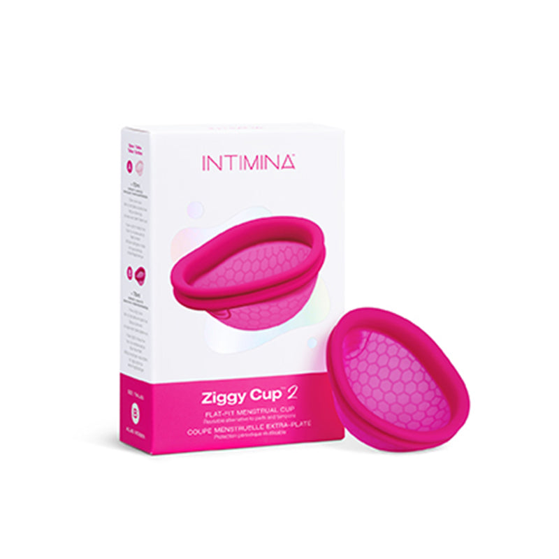 INTIMINA Ziggy Cup 2 Flat-Fit Menstrual Cup Size B