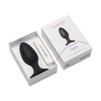 Lovense Hush 2 Bluetooth Remote-Controlled Vibrating Butt Plug S 1.5 in.