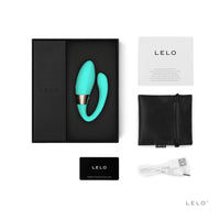 LELO TIANI HARMONY Rechargeable Dual Stimulation Couples Vibrator Aqua