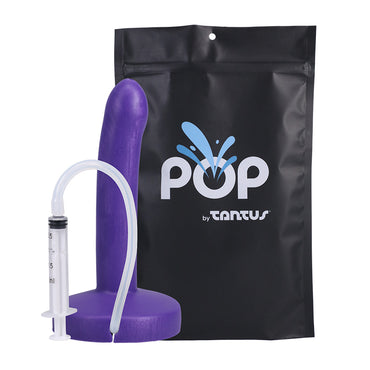 Tantus POP Slim Squirting Dildo Pur BAG