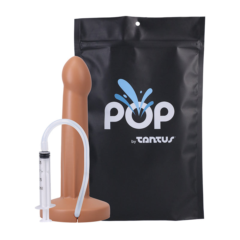 Tantus POP Squirting Dildo Tan BAG