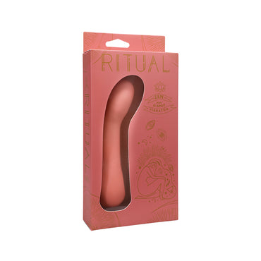 RITUAL Zen Rechargeable Silicone G-Spot Vibrator Coral